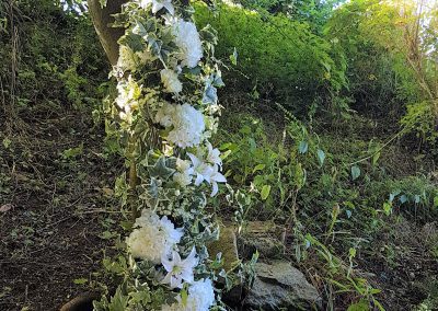 flower garland hire for wedding decoration